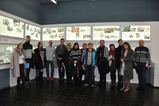 Delegation ukrainischer Historikerinnen und Historiker besuchen die Wewelsburg